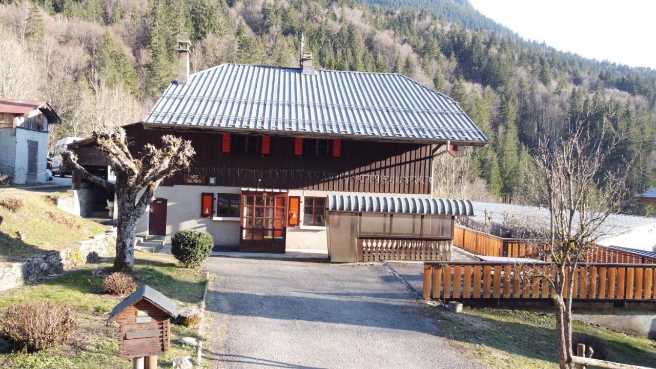 Les Sapins Villa Saint-Jean-dʼAulps Buitenkant foto